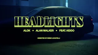 Alok Alan Walker Headlights Feat KIDDO Official Music Video 