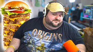 M3RK Eats The WENDY'S TREX BURGER