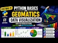 Python Lecture 21 Data Visualization in Python Explained in Hindi Geomatics Matplotlib Basics