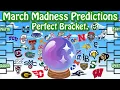PERFECT FULL March Madness 2024 Tournament Bracket Predictions