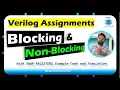 blocking and nonblocking in verilog swap registers using Blocking Non Blocking