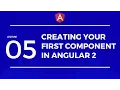 Creating your first component in Angular 2