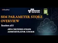 SSM Parameter Store Overview Secure and Centralized Management of Your AWS Configuration Data