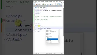 What is isNaN function in JavaScript Tech Tutorial Praveen Kumar