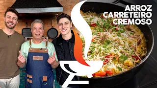 Arroz Carreteiro Cremoso (Part. Le e Léo)
