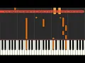 Lo que hay x aquí (Rels B) - Synthesia Piano Solo Cover