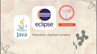 Create Random Alphanumeric using Eclipse Java