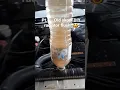 Part 1: Fill-up mineral water bottle \u0026 place it snug on the (cold) radiator, start engine...