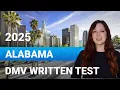2025 Alabama DMV Written Test Practice 40 Questions to Pass on Your First Try Test 1