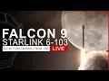 Lagu SpaceX Launches Starlink 6-103 Mission from Cape Canaveral, Florida