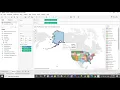 Tableau maps for data visualization