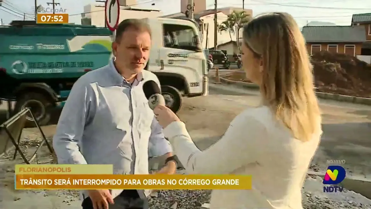 Trânsito no bairro Córrego Grande, em Florianópolis, deve sofrer alterações a partir desta 4ª feira