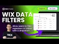 How to Filter a Repeater With a Dropdown Connected to a CMS Dataset Wix Data Filters Part 1