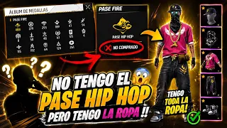 MI CUENTA VALE 1 DÓLAR Y TIENE EL HIP HOP PERO NO COMPRE EL PASE 😱 #freefire 