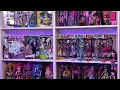Monster high doll collection tour 150 dolls