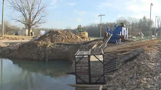 Reconstruction of the historic Cassville Mo bridge hopes to fix flooding issues