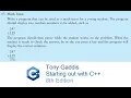 Tony Gaddis C Chapter 3 Programming Challenge 17 Math Tutor