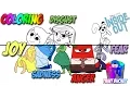Disney Pixar Inside Out Coloring Book - Disney Coloring Pages for Kids to Color and Play