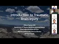 Introduction to Traumatic Brain Injury TBI - Dr Allison Capizzi