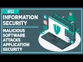 of - Lecture 12 Malicious Software Attacks Application Security