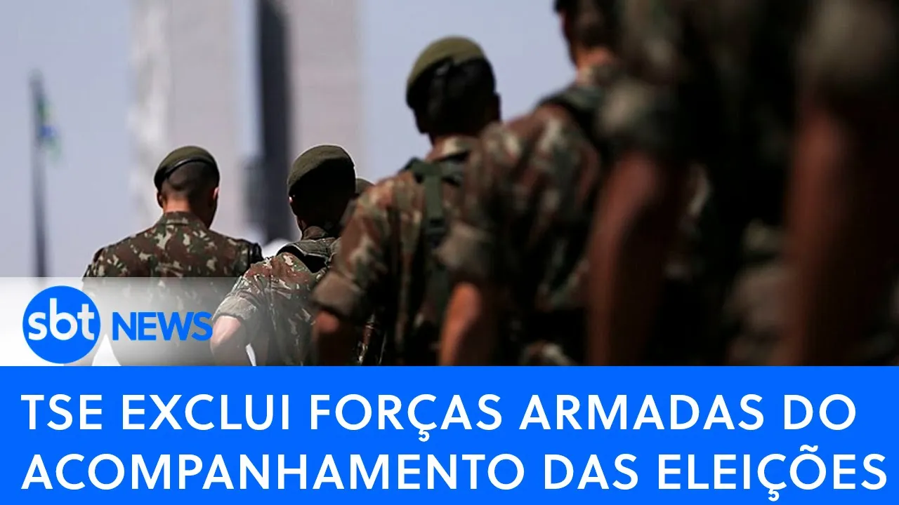 ????Brasil Agora: TSE exclui forças armadas do acompanhamento das eleições | SBT AO VIVO