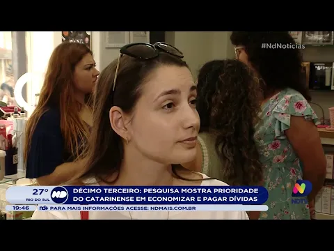 Décimo Terceiro: Pesquisa mostra prioridade do catarinense em economizar