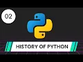 Lecture 02 Python 3 History Of Python 2022