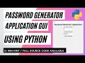 Password Generator Application using Python Python in Hindi