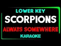 Download Lagu Scorpions - Always Somewhere - LOWER KEY KARAOKE
