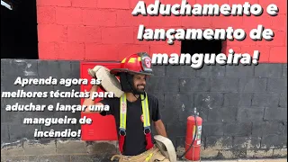 MELHOR MÉTODO DO ADUCHAMENTO E LANÇAMENTO DE MANGUEIRA DE INCÊNDIO