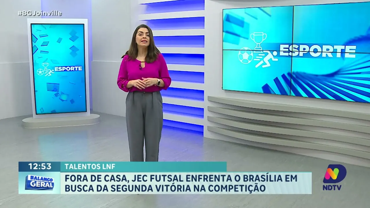 Talentos LNF: fora de casa, JEC Futsal enfrenta o Brasília em busca da segunda vitória na competição