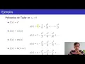 Python - Clase 2 Polinomios de Taylor I
