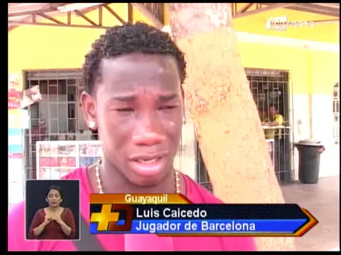 Barcelona recupera a Luis Caicedo para juego con Delfín