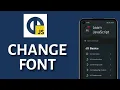 How to Change Font in Learn JavaScript 2025