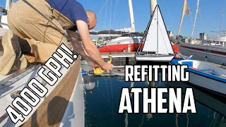 Sail Life – 4000 GPH bilge pump installation & tons of smaller jobs 🔥