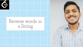 LeetCode 151 Reverse Words in a String Strings Striver SDE Sheet C