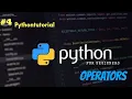 Python Tutorial in Tamil OPERATORS