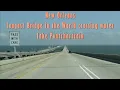 New Orleans Longest Bridge in the World Lake Pontchartrain Causeway Bridge