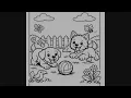 Cute Animal Coloring Book Printable Kids Activity Book