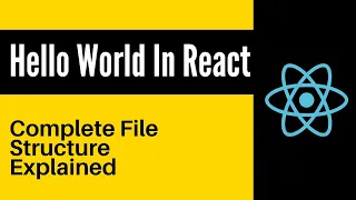 Hello world in react Js React Js file Structure How to read react documentation Tech Projects