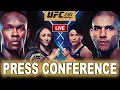 UFC 281 PRESS CONFERENCE Israel Adesanya X Alex Pereira Esparza X Zhang Poirier X Chandler LIVE