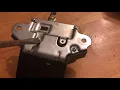 2016 Kia Rio Ex Trunk latch issue