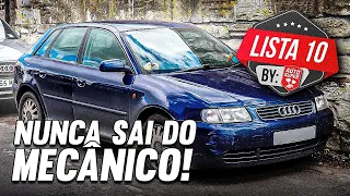 10 CARROS QUE NUNCA VÃO SAIR DO MECÂNICO! Assista esse video antes de comprar