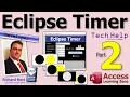 Build an Interactive Real-Time Eclipse Timer in Microsoft Access Part 2