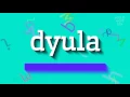 Lagu DYULA - HOE JE HET UITSPRAKEN?  #dyula (DYULA - HOW TO PRONOUNCE IT? #dyula)