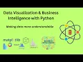 Essentials of Data Visualization Business Intelligence with Python - Complete Course