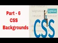 CSS Backgrounds in Tamil CSS Tutorial in Tamil Part - 6