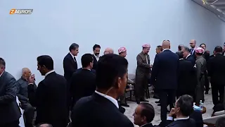 بيرمام تكتظ بالمعزين المشاركين في مجلس عزاء عبدالواحد إبراهيم الشيخ عبدالسلام بارزاني