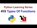 Types Of User Defined Functions In Python Types Of Functions Tech Blooded