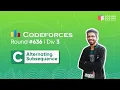 Codeforces Round 1343 C - Alternating Subsequence Competitive Coding Coding Blocks